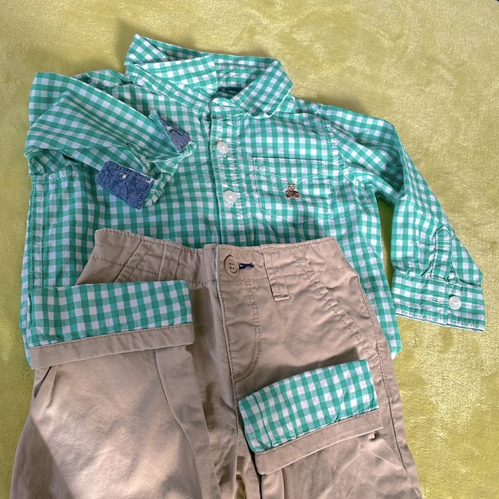 Dressy Gap 2pc: shirt and pants